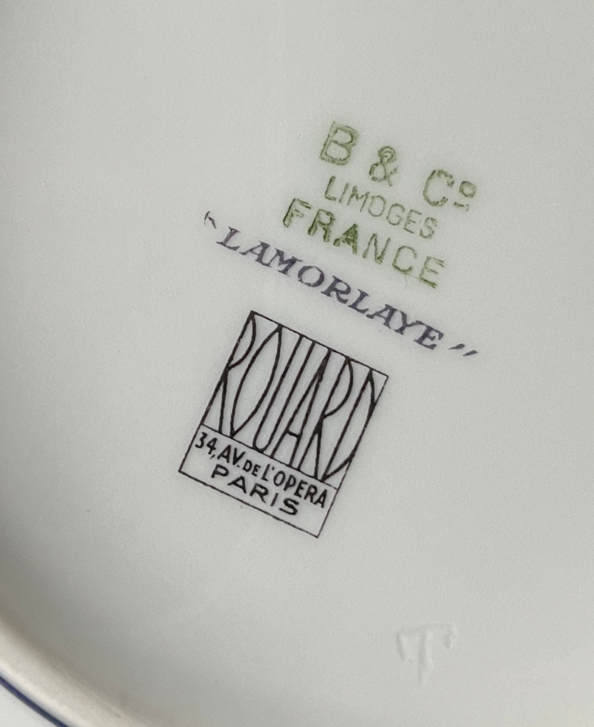 Limoges Porcelain Tea Set by Rouard and Bernardaud